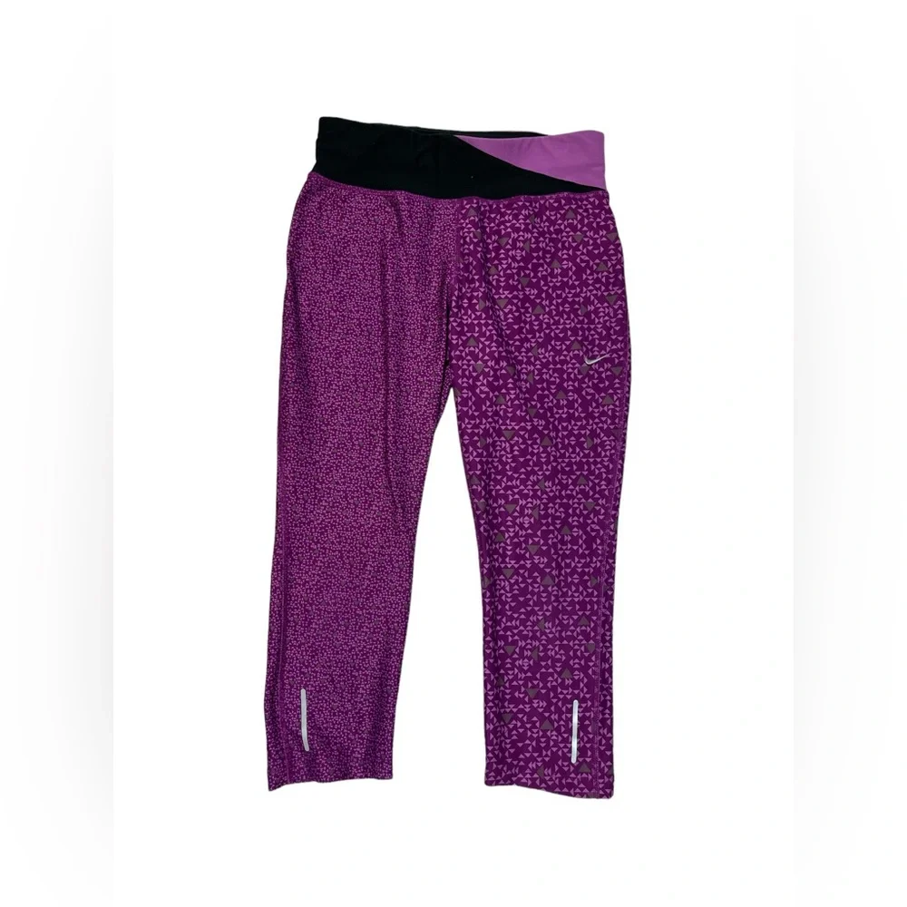 Nike dri‎ fit cropped leggings size small